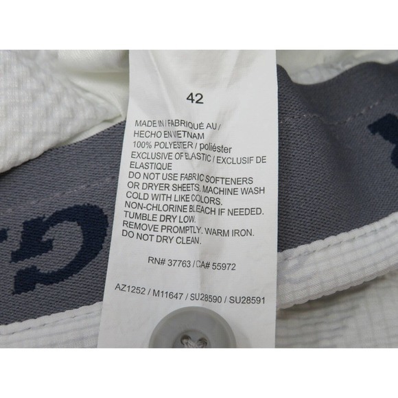 PGA Tour Mens Shorts Tropical Palm Trees Golf Size 42 Stretch - Picture 3 of 6